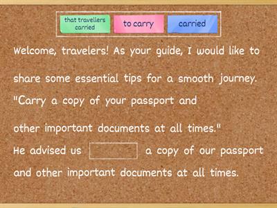 Reported Commands/ Requests/ Suggestions