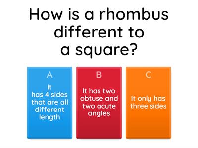 Year 5 Geometry Quiz Homework 