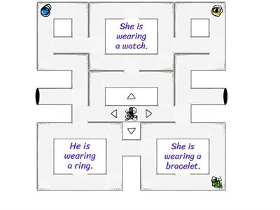 CE1 ESL What's he/she wearing?