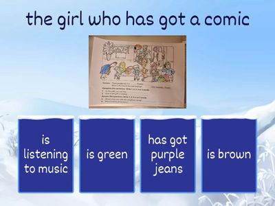 Describe the picture (quiz)