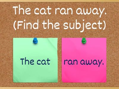 Subject and Predicate