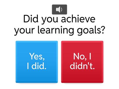 End of term review (learning)