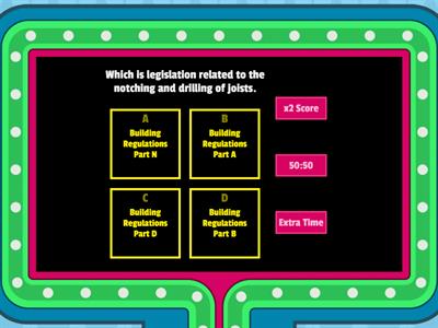 Unit 104 revision gameshow quiz