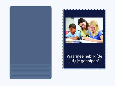 Reflectievragen einde van de dag