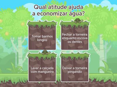 Heróis da água: Teste seus conhecimentos! 