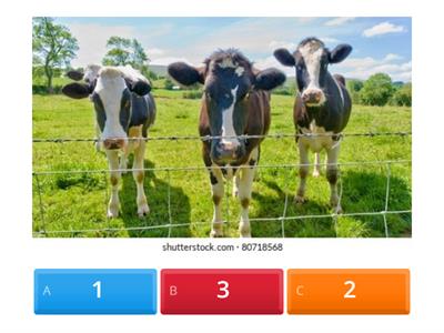 Animal Number identification 0-5