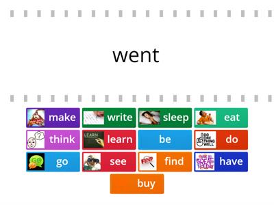  Past Simple Irregular Verbs