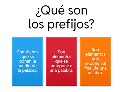 Prefijos 