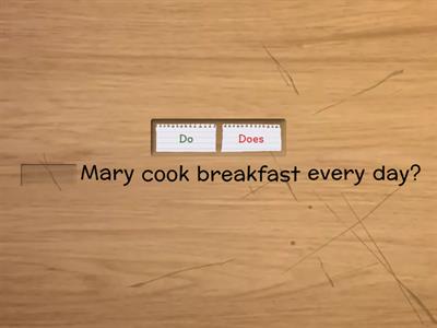 Present Simple (do/does)