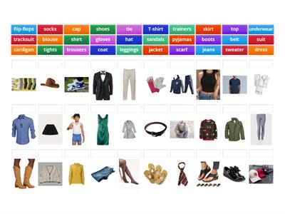 ENF (Pre-intermediate) - U1C - Clothes