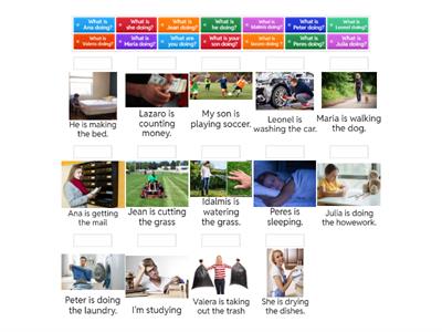 BEI Unit 9 What are you doing? What is he doing? What is she doing?