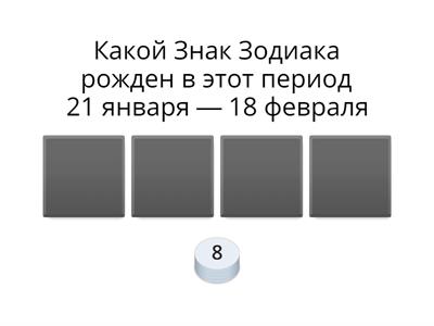 Знаки Зодиака