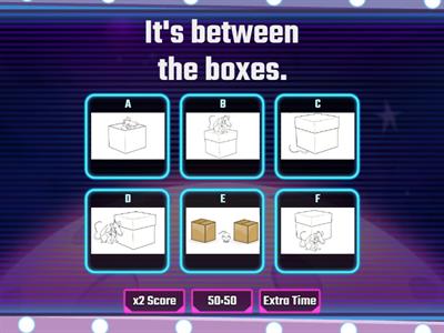 PB4 U3 - in/on/under/between/behind/in front of