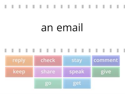 Communication vocabulary