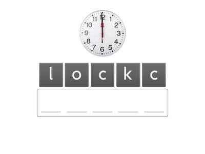 Beehive 1 Unit 1 anagr