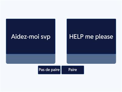 Voc CLASSROOM ENGLISH act G