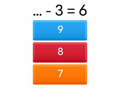 Tìm số còn thiếu trong phép trừ