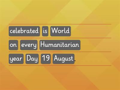 World Humanitarian Day