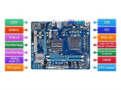 Computer Motherboard PVTA