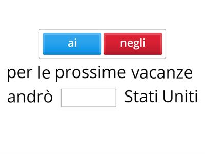 prépositions et articles contractés
