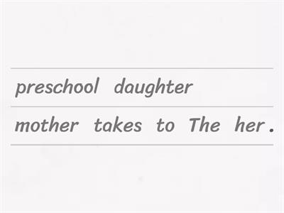 Sentences - Prefix PRE, INTER, SUPER