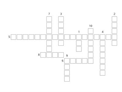 Кръстословица Микс 2. клас