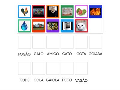 PALAVRAS COM GA-GO-GU