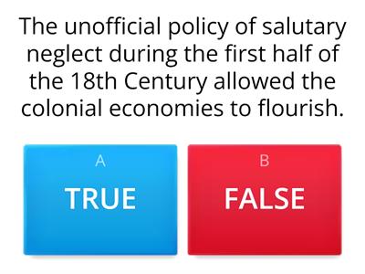  Impact of Parliamentary legislation on colonial economies 