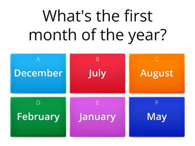 Months of the Year