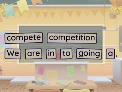 -ion Sentence Unscramble