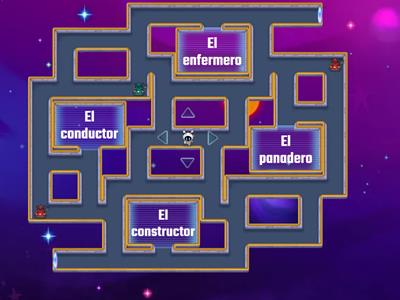 Y2 Las profesiones Maze chase