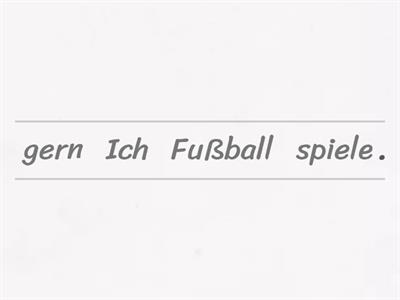  Was machst du gern?