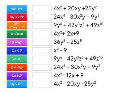 Identidades notables