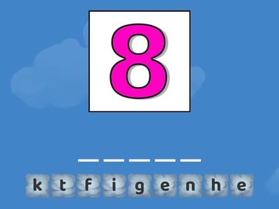 Numbers 1 - 12 Spotlight 2 /Forward 3 M1