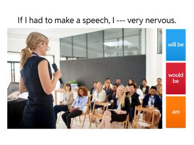 First and second conditional