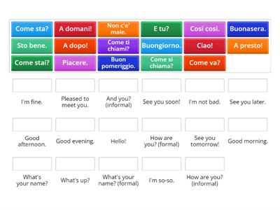 Kreyco Italian greetings