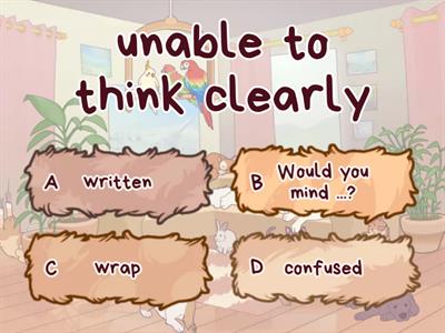 band 2 definitions page 13-verbs(quiz game)