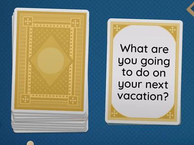 "Be Going To" Conversation Questions