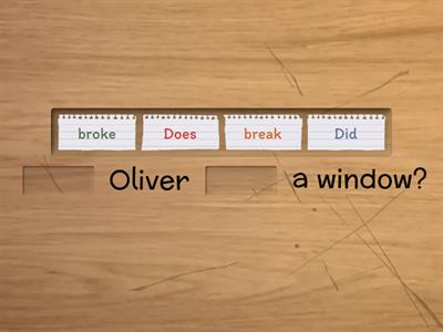 Past simple - interrogative