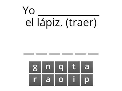 Yo-Go Verbs Actividad