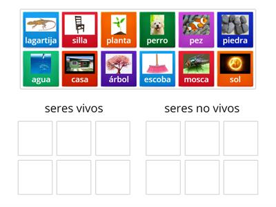 ¿seres vivos o no vivos? 