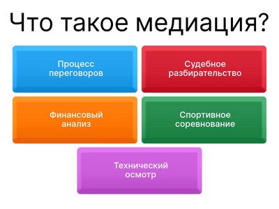 Медиация Вариант 2