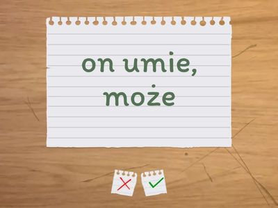 Lesson 2 odmiana czasownika can (Unit 3 - Kids Can 3)