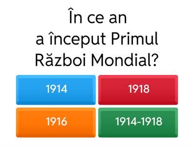 Quiz Istorie