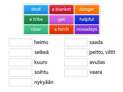 Go for it 6, kpl 5 sanasto 