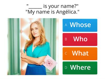 TT1 - Whose, How, Who, Where, What