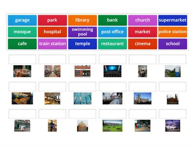 Places in local area