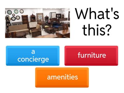 Pre Intermediate - Hotel Vocabulary