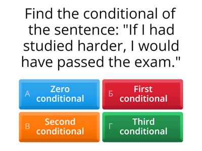  Conditionals
