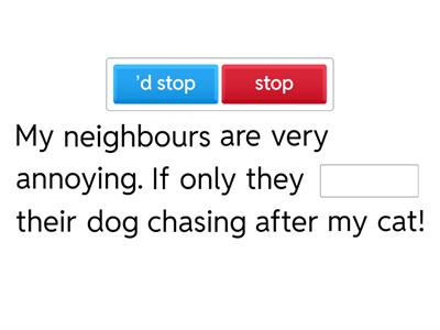 FOCUS 3. Unit 6.2 (second conditional & I wish / If only)